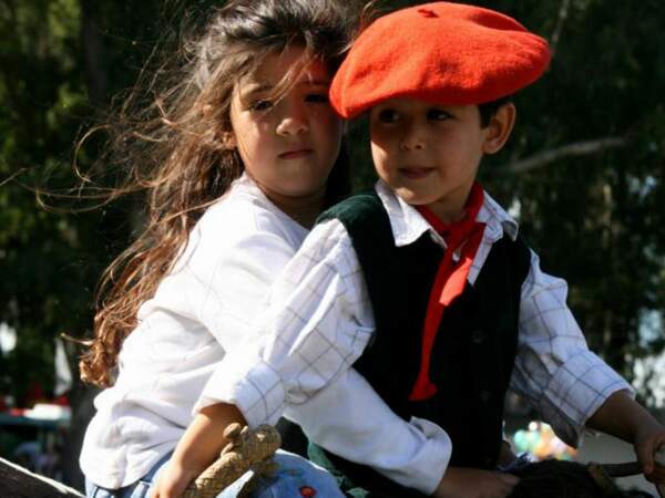 Enfants gauchos, Argentine
