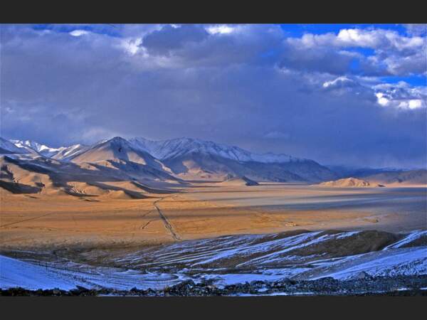 Haut plateau d'Asie centrale, au Xinjiang