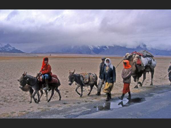 Nomades tadjiks, au Xinjiang