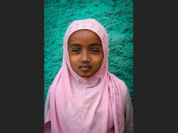 Portrait dans les rues de Harar, en Ethiopie