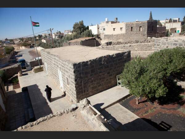 Les bâtiments du Centre de Badia pour une éducation écologique, en Jordanie.