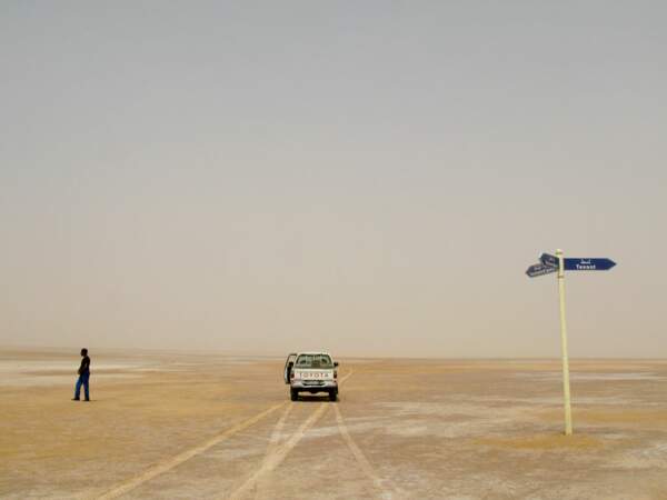 Le désert du Parc National du Banc d'Arguin, en Mauritanie.