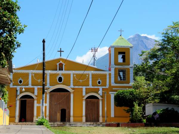 L’église coloniale à Moyogalpa