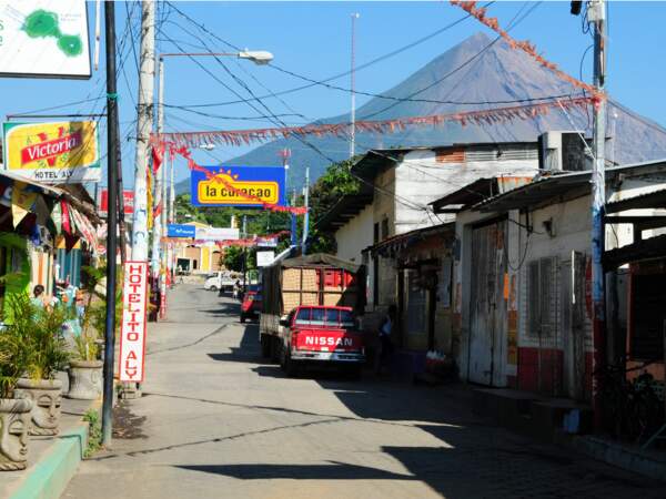 La rue principale de Moyogalpa