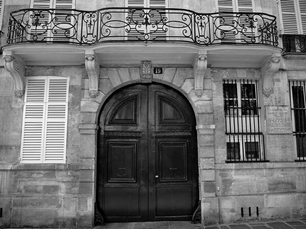 La maison de Camille Claudel au 19 quai de Bourbon, à Paris