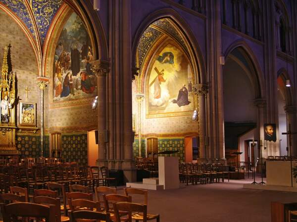 L'église jésuite de Saint-Ignace, à Paris.