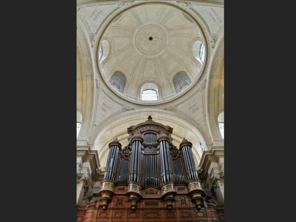 L'orgue du temple protestant de Pentemont, à Paris. 