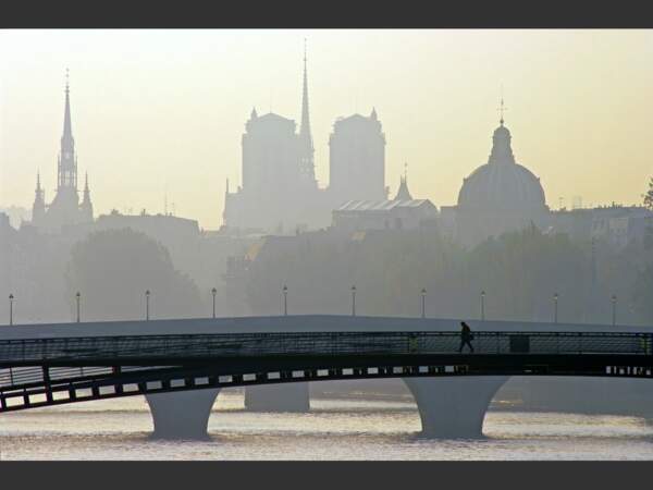 Vue de Paris depuis le pont de la Concorde.