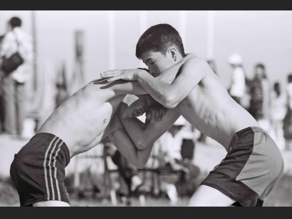 La lutte est le « sport national » en République de Sakha (Sibérie, Russie).