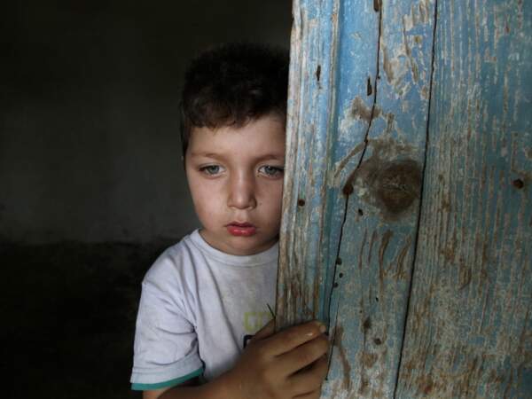 Jeune réfugié syrien dans la province de Hatay, en Turquie