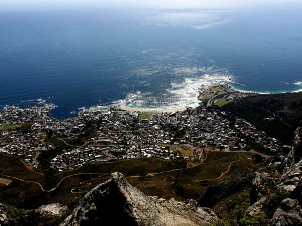 Cape Town vue depuis Table Mountain, province du Cap-Occidental, Afrique du Sud