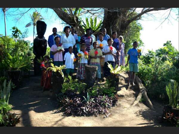 Une chorale d’adventistes du septième jour sur l’île de Tanna (archipel du Vanuatu).