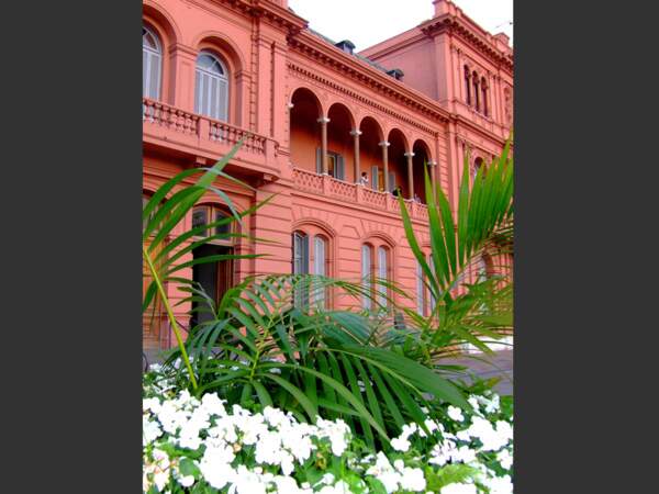 La Casa Rosada de Buenos Aires, en Argentine, est le siège du pouvoir exécutif.