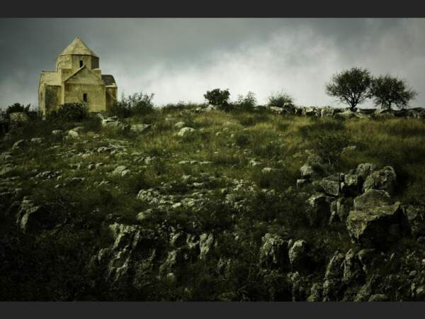 Le monastère de Vankassar, dans la région autonome du Haut-Karabakh, proche de l'Arménie (Azerbaïdjan). 