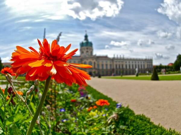 A Berlin, le château de Charlottenbourg rappelle l’Allemagne du XVIIIe siècle.