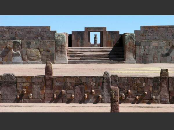 Le site archéologique de Tiwanaku, en Bolivie.