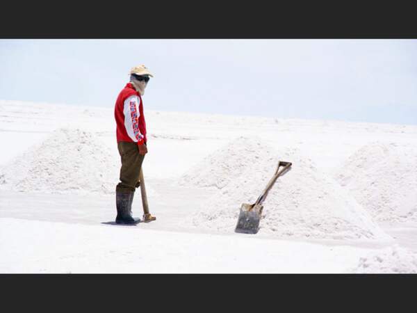 Désert de sel, en Bolivie