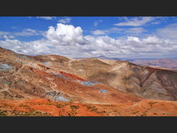 Sur la route des mines de Potosi, en Bolivie