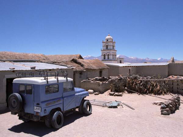 Un hameau dans les hauts plateaux de la Bolivie.