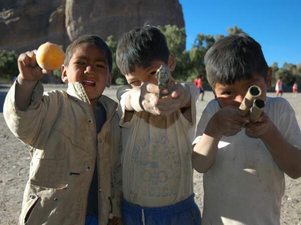 Enfants boliviens