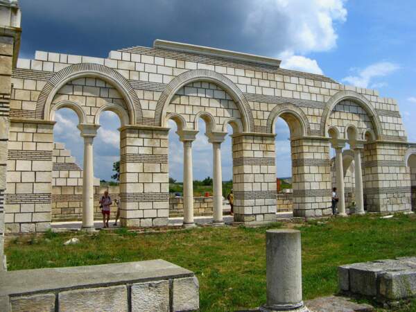 Le site archéologique de Pliska, en Bulgarie.