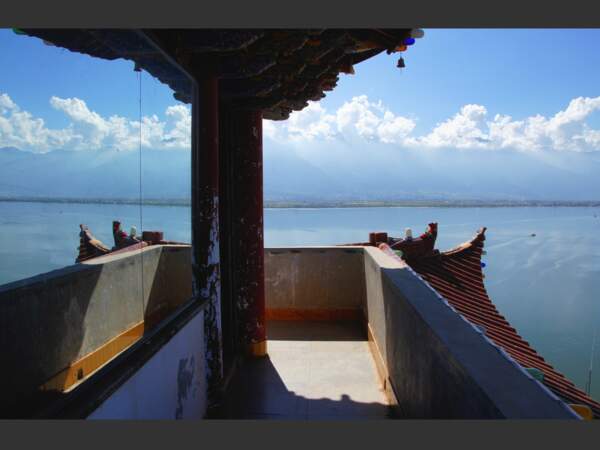 Le lac Erhai, près de Dali dans le Yunnan, en Chine.