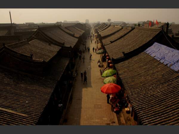 Les toits de Pingyao, en Chine.