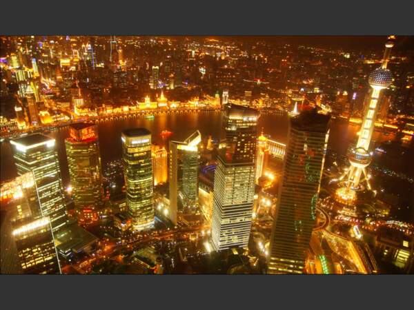 Pudong est le centre économique et financier de Shanghai, en Chine.