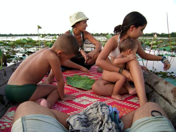 Un lac proche de Siem Reap, au Cambodge