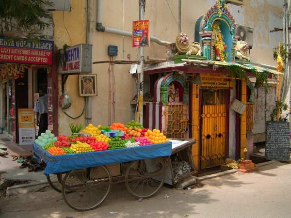 Fruits à Chennai, en Inde