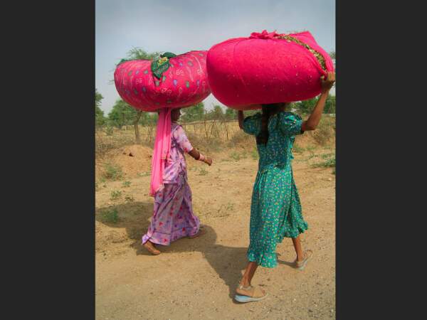 Femmes rajasthanies en Inde