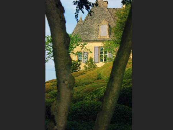 Les jardins du château de Marqueyssac, dans la commune de Vézac, dans le Périgord (Dordogne, Aquitaine).  