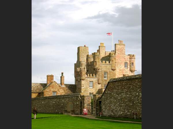 Le Castle of Mey, qui appartient à la famille royale d’Angleterre, à Caithness, dans les Highlands, en Ecosse, au Royaume-Uni