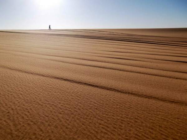 Solitude dans le désert