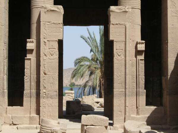 Temple à Philaé, en Egypte