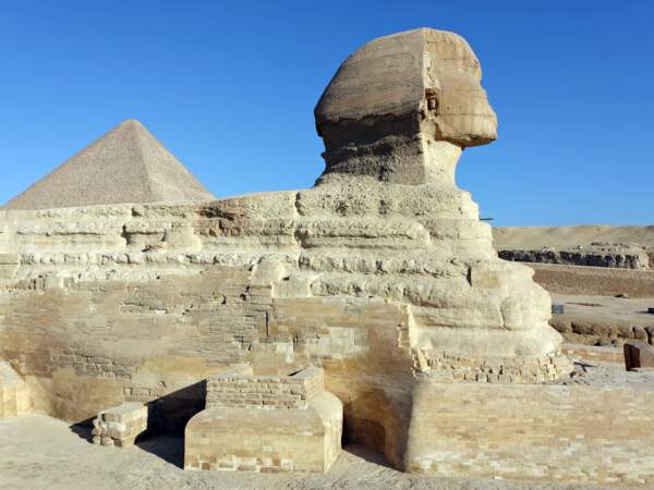 Le Sphinx et la pyramide de Khéops