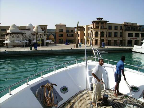 Retour au port de Port Ghalib, en Egypte