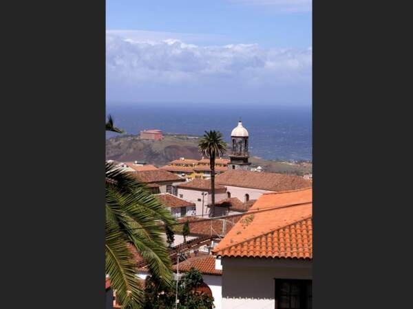 Vue sur la ville de La Orotava, sur l'île de Ténérife, dans les Canaries (Espagne). 