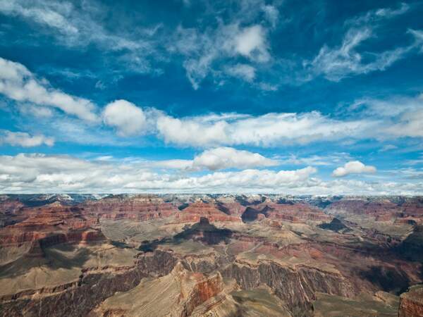 Du haut du Grand Canyon, parc national du grand Canyon, Arizona, Etats-Unis