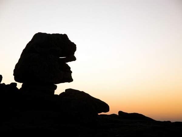 Le rocher du Sphinx de l’île de Sein