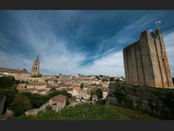 La ville de Saint-Emilion, en Gironde, est classée par l'Unesco en tant que paysage culturel.