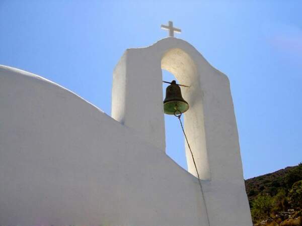Eglise sur l'île de Leros, Grèce
