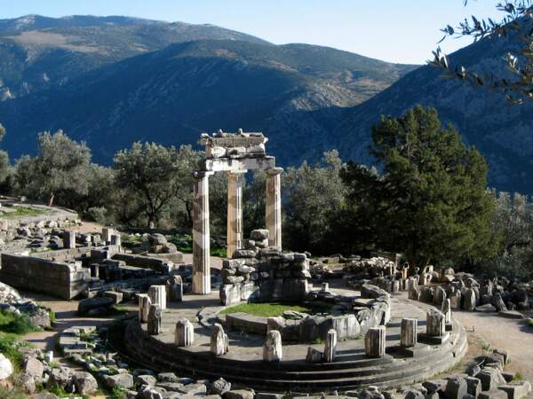 Le site antique de Delphes, en Grèce