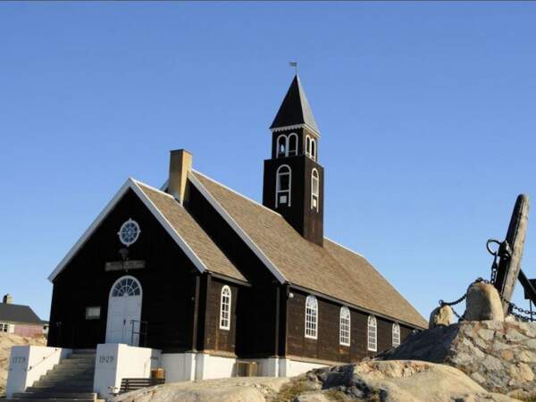 Eglise luthérienne d’Ilulissat au Groenland
