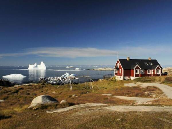 La ville d’Ilulissat au Groenland