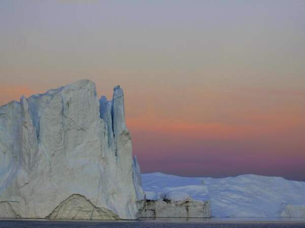 Le glacier d’Ilulissat au Groenland