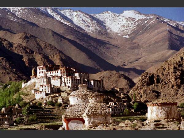 Le monastère de Likir est un des édifices bouddhistes les plus anciens du Ladakh, en Inde.