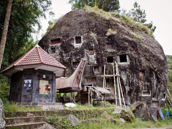 Le site funéraire de Lokomata sur l’île de Sulawesi, en Indonésie