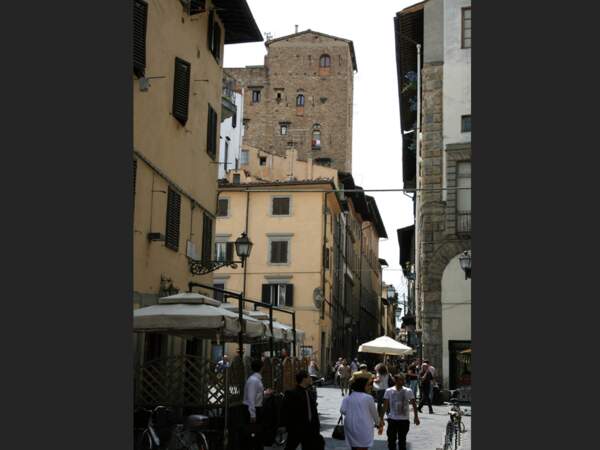 Le quartier de Santa Croce, à Florence, en Italie