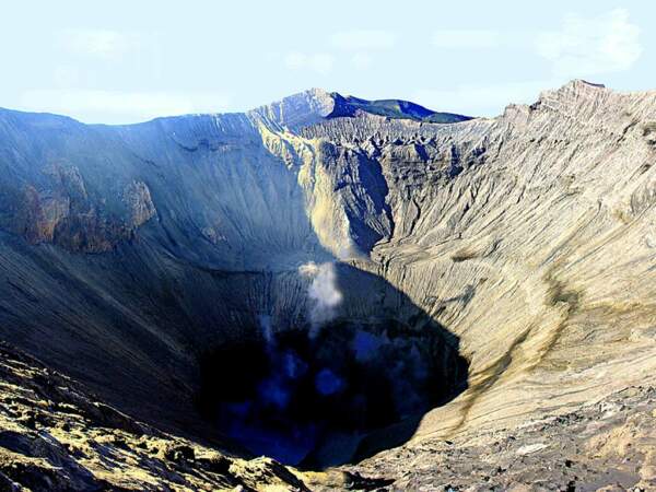 Le cratère du Bromo, en Indonésie